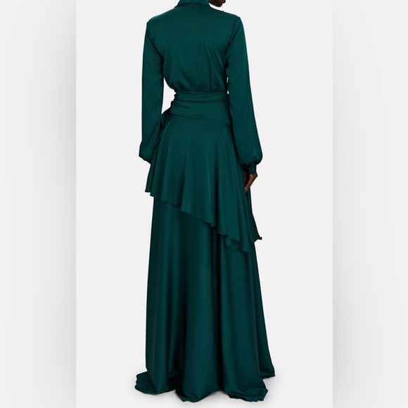 PatBO Ruffled High-Low Maxi. Size 4. - Picture 3 of 6